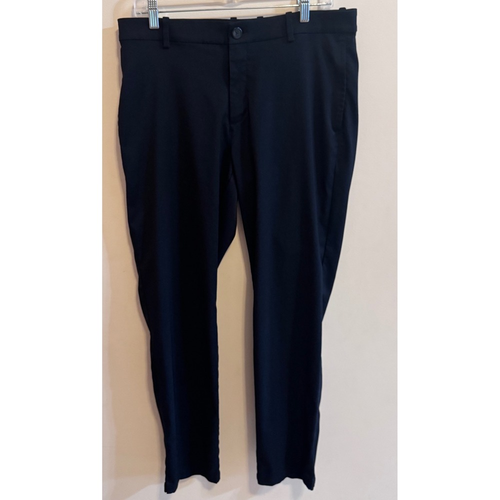 Nike Dri-FIT Golf Pants Men's 34x32 Black  Stretch Performance Athletic Trousers